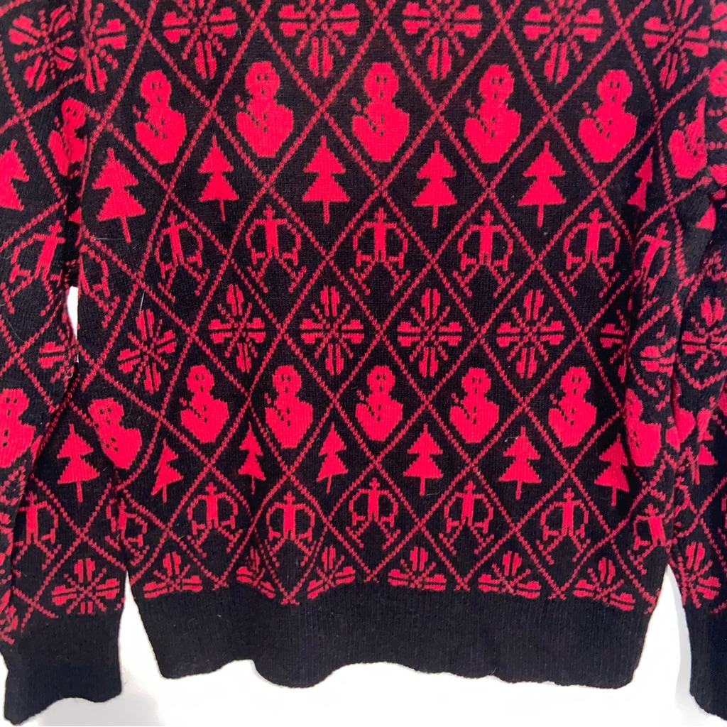 Kiel James Patrick Sweater Womens Large Cozy Cabin Wool Blend Ski Skiing Outdoor — image 4 of 8